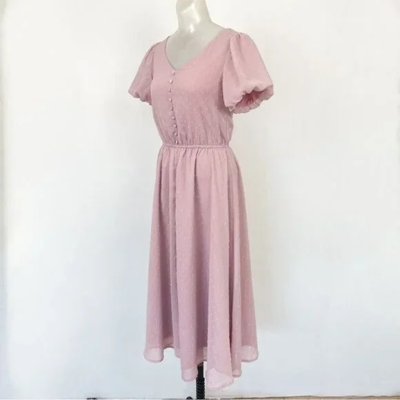 JESSAKAE HIGHBURY DRESS Pink XSMALL - Picture 4 of 11